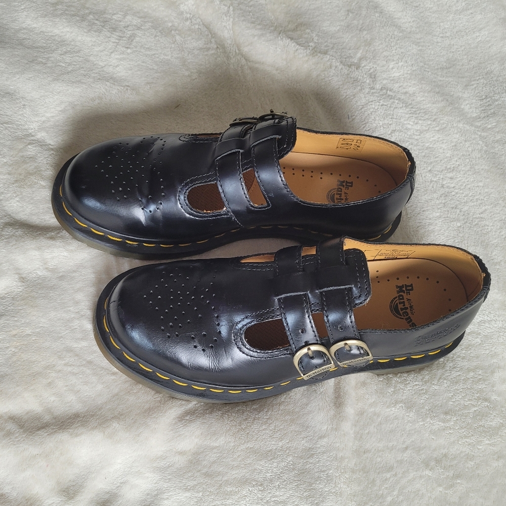 Dr. Martens Mary Jane 8056 Black Leather